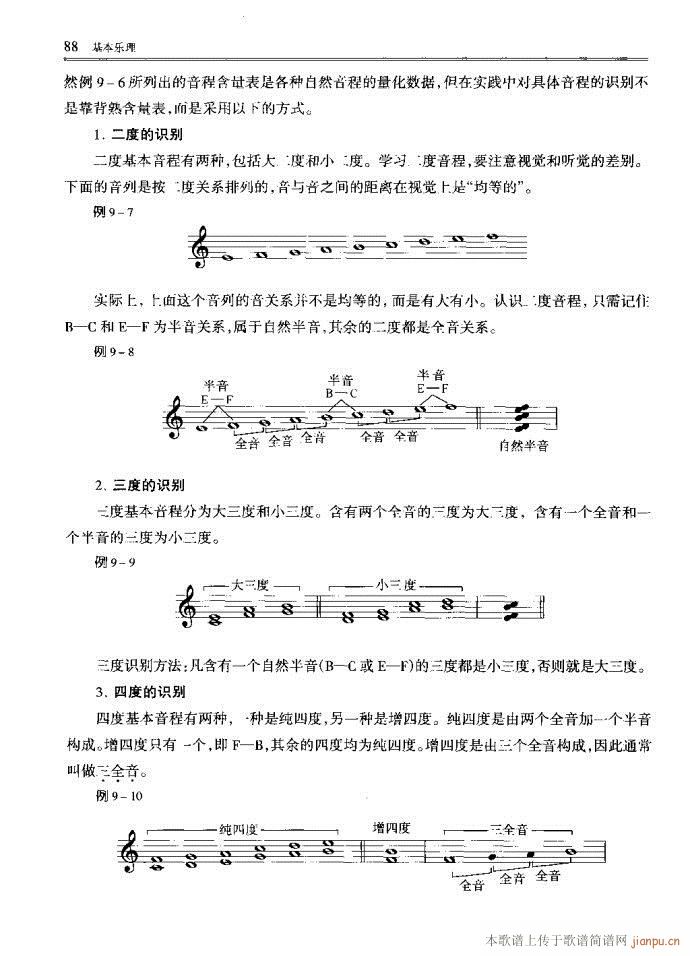 未知 《音乐基本理论81-120》简谱