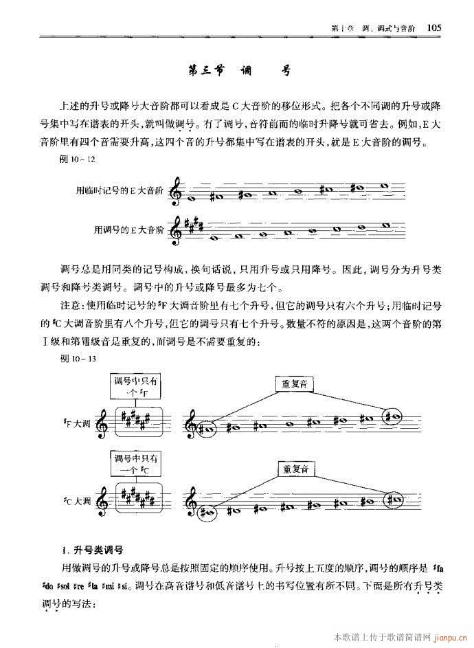 未知 《音乐基本理论81-120》简谱