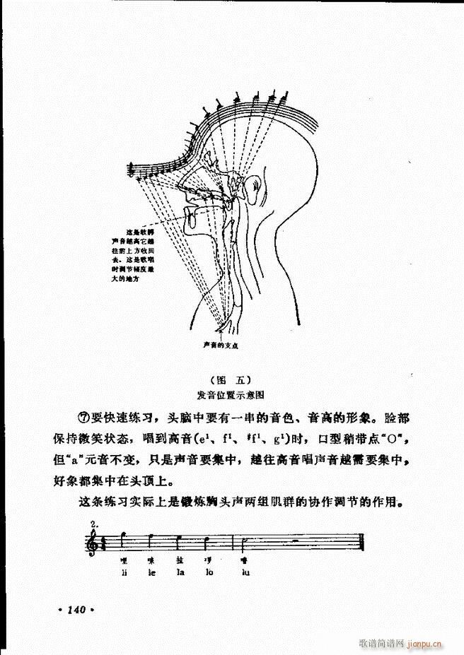 未知 《声乐教程 121-180》简谱