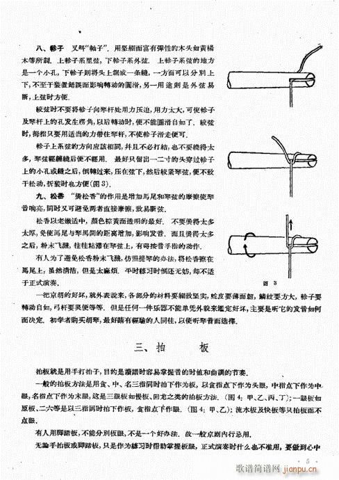 未知 《京胡演奏基础  厉不害编著 目录前言1-20》简谱