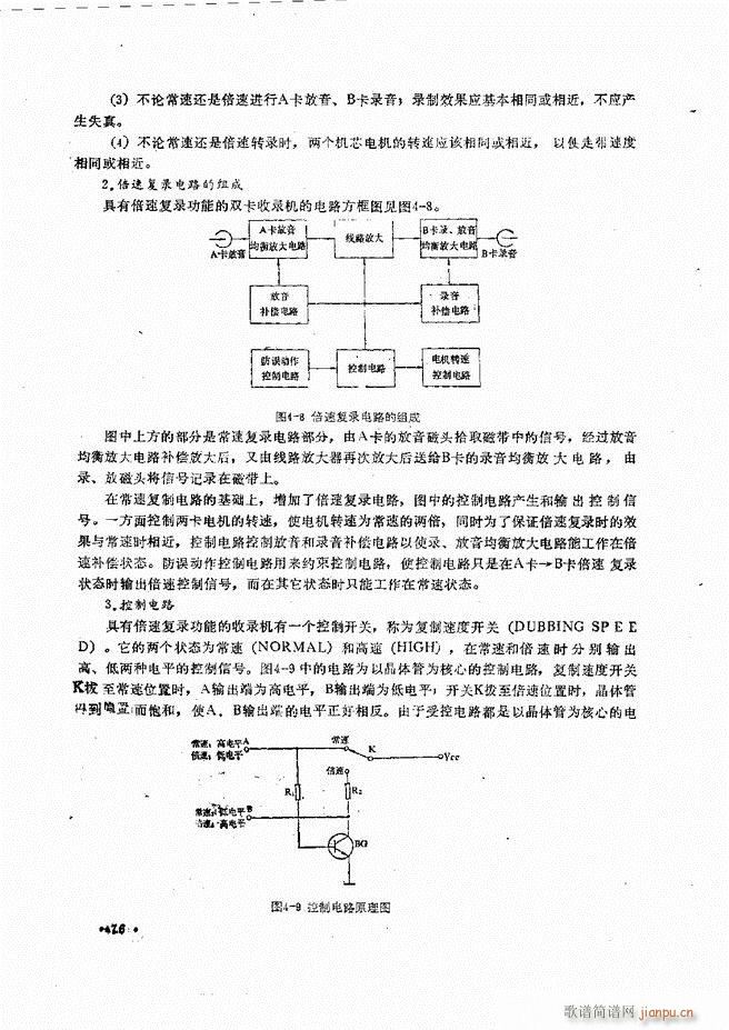 未知 《音响设备原理与维修61-120》简谱