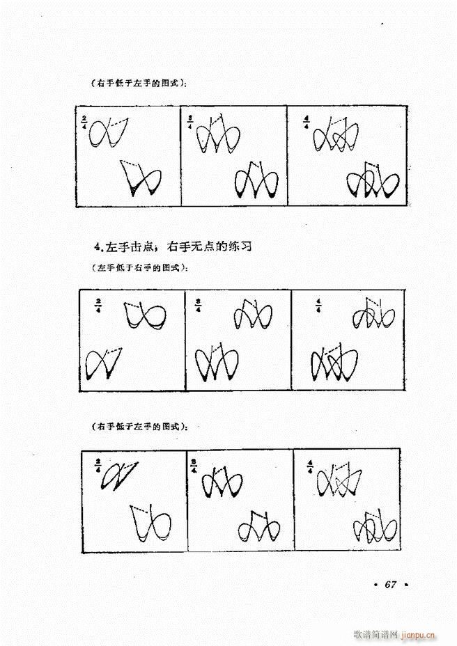 未知 《乐队指挥法 61-120》简谱