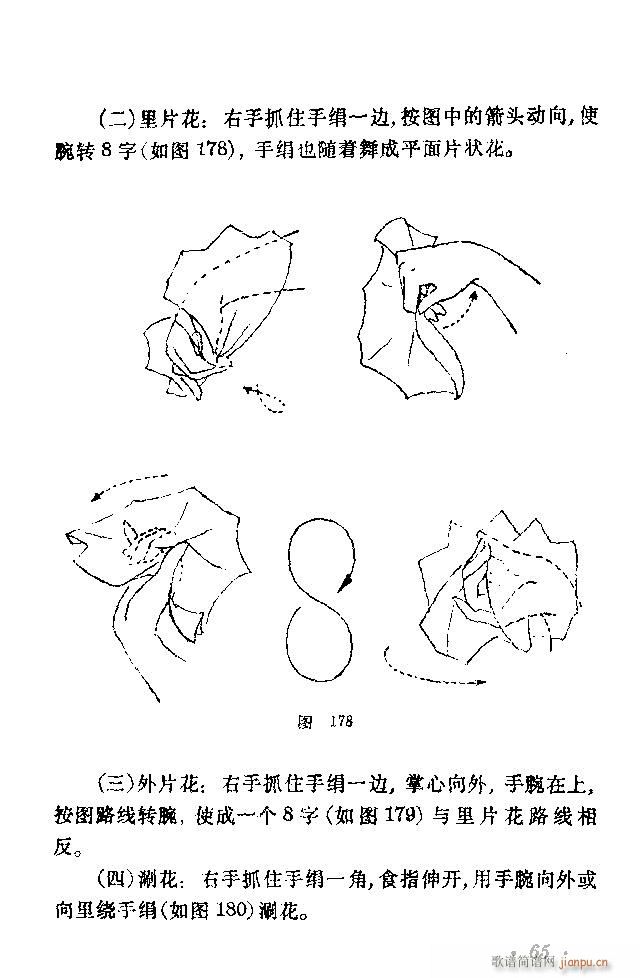 未知 《舞蹈动作选41-80》简谱