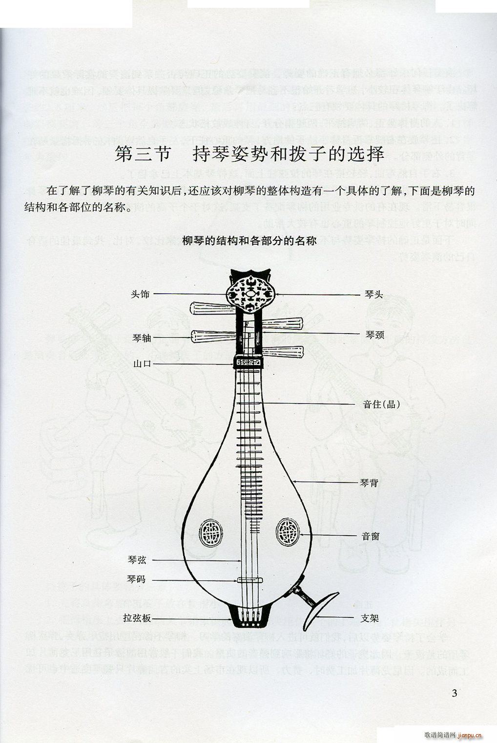 未知 《青少年学柳琴》简谱