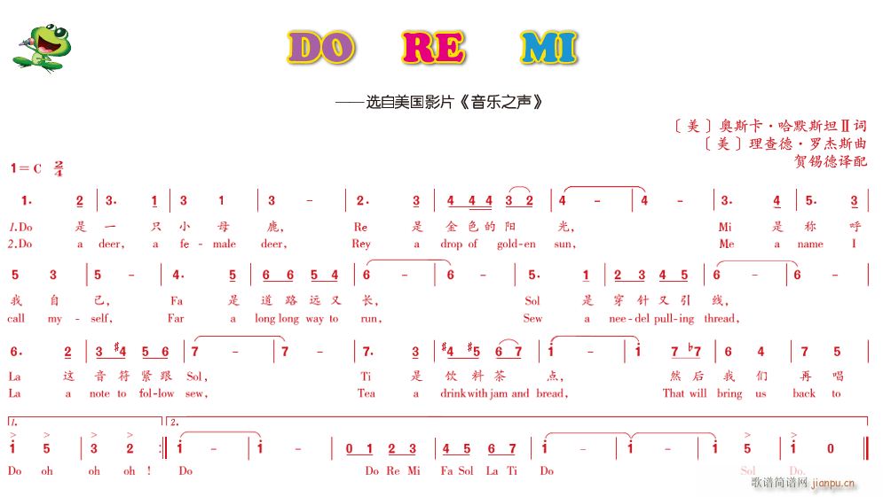 未知 《DUO RE MI1》简谱