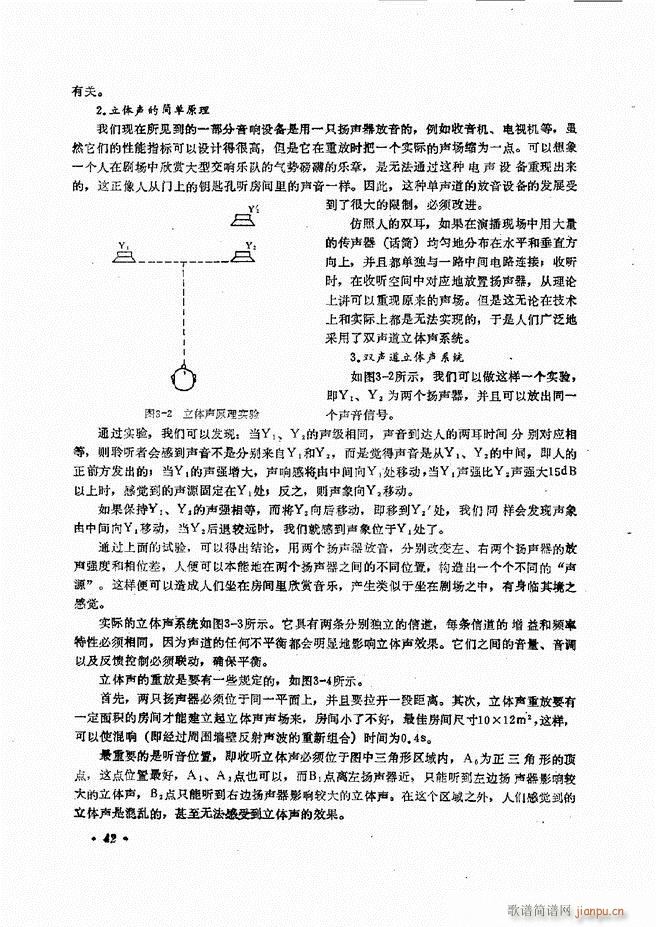 未知 《音响设备原理与维修目录 1-60》简谱