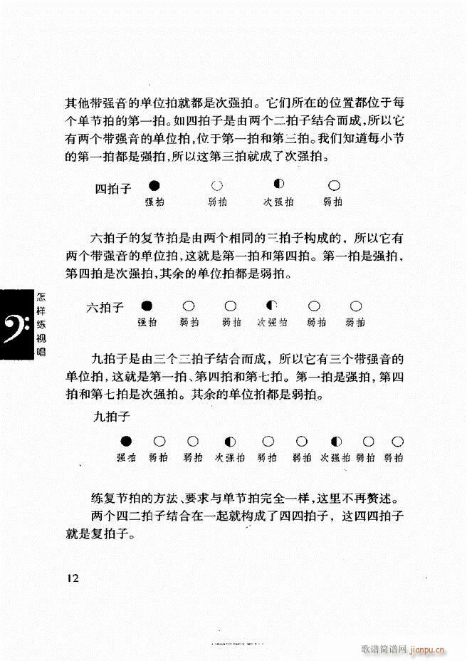 怎样练视 《李重光 唱 目录前言1-60》简谱