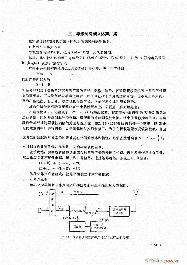 未知 《音响设备原理与维修目录 1-60》简谱