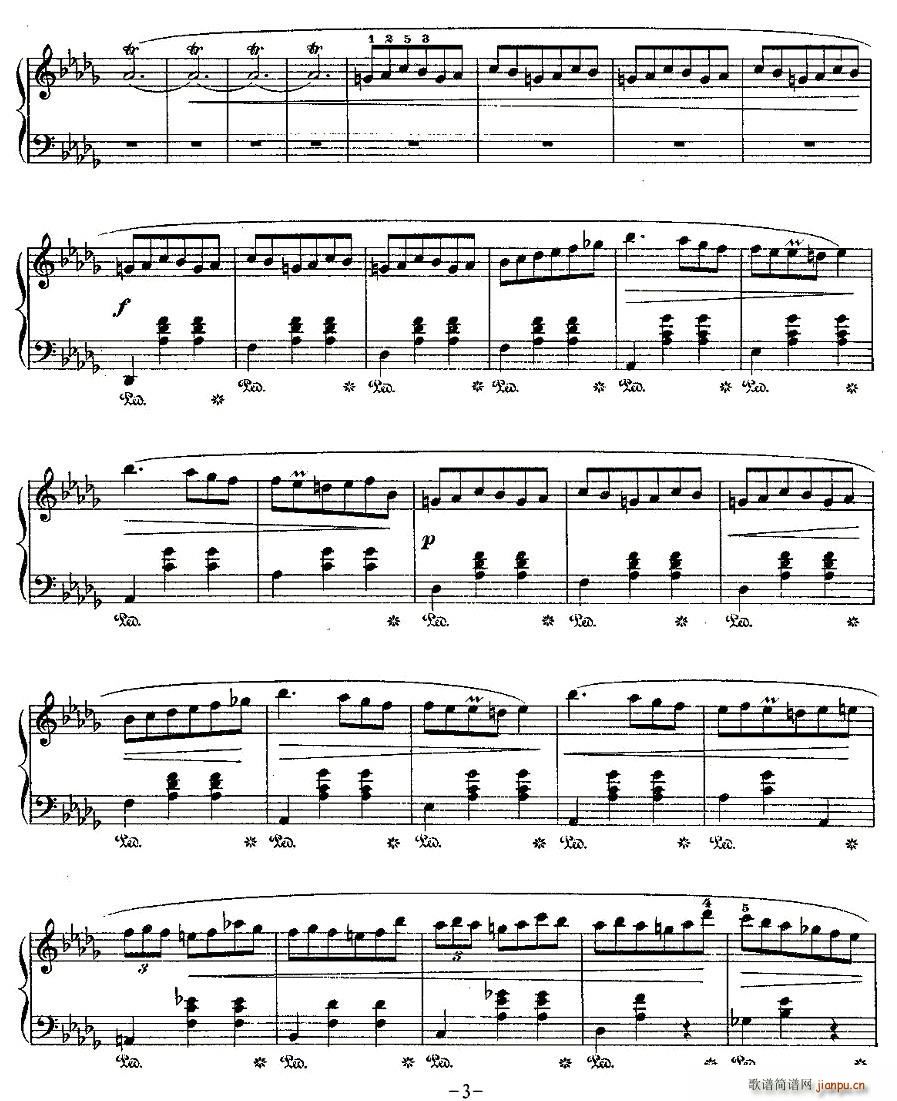 未知 《valse，Op.64, No.1》简谱