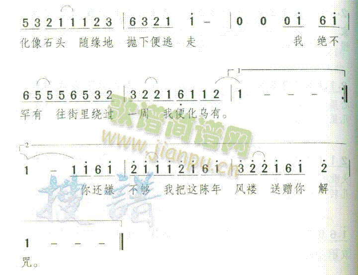 陈奕迅 《富士山下》简谱