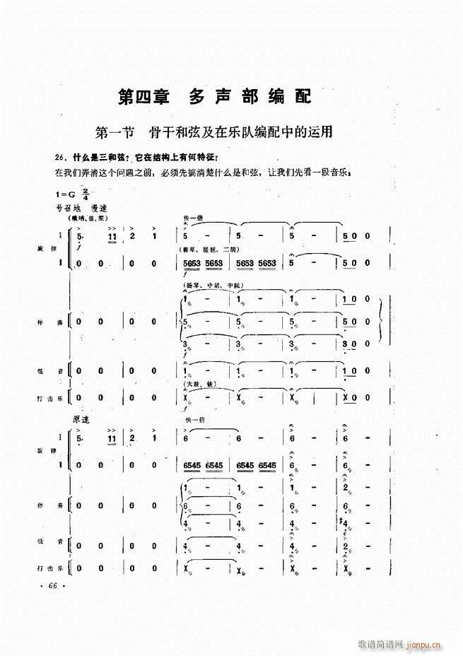 未知 《小型乐队编配b 61-120》简谱