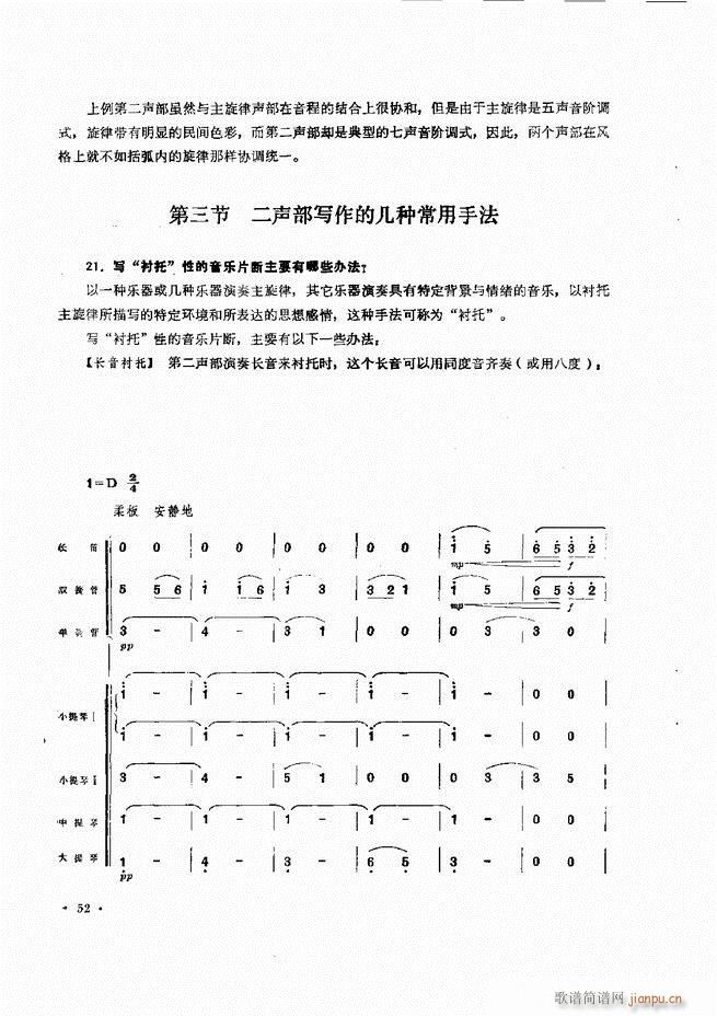 未知 《小型乐队编配b 目录前言 1-60》简谱