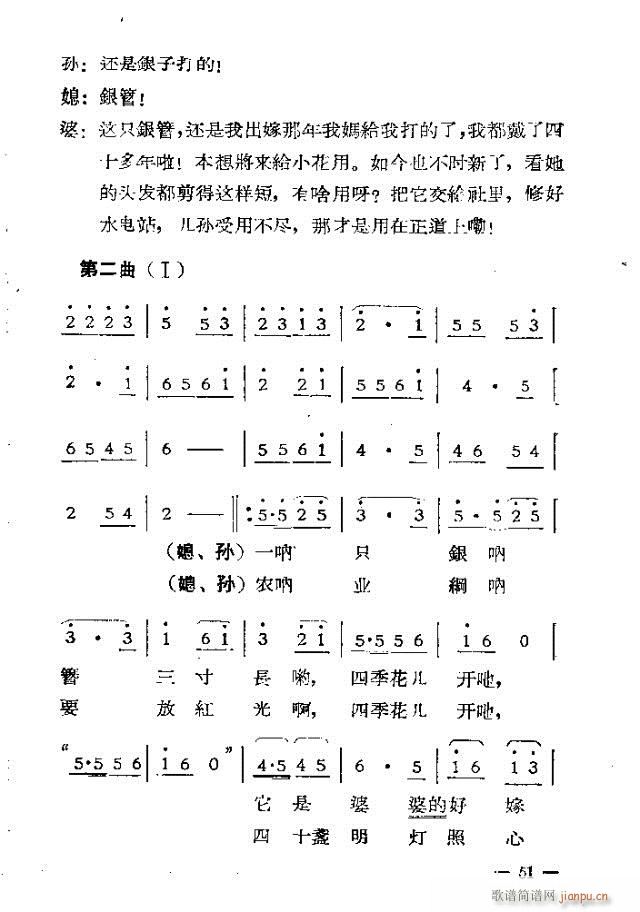 未知 《独幕歌剧  过年那一天31-53》简谱