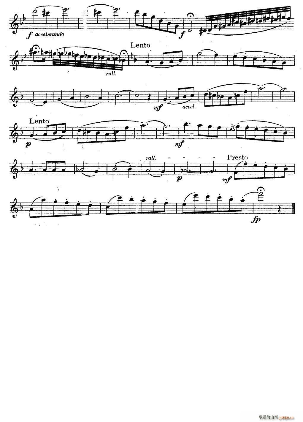 未知 《奇特克-萨克斯练习曲之15（ETUDY PRO SAXOPHON - FR ZITRK.op.3）》简谱