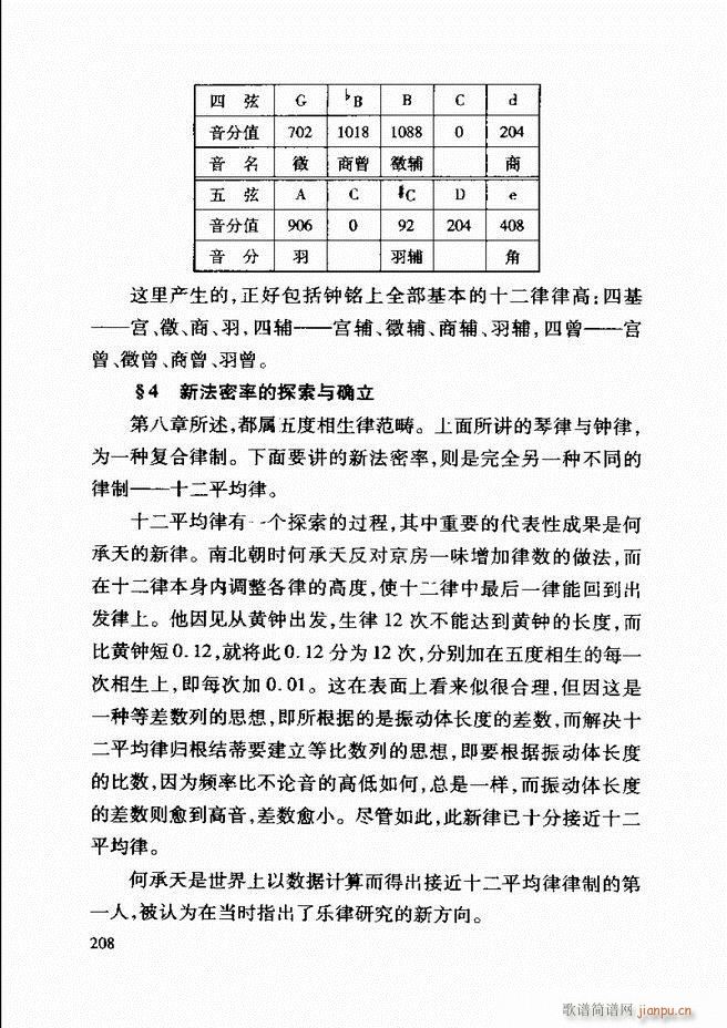 未知 《中国传统乐理基础教程 182-241》简谱