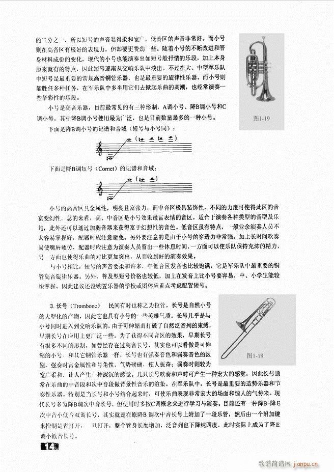 未知 《怎样建立小型军乐队 目录1-50》简谱