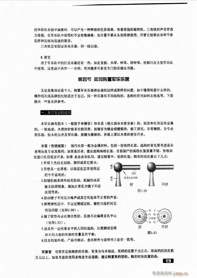 未知 《怎样建立小型军乐队 目录1-50》简谱