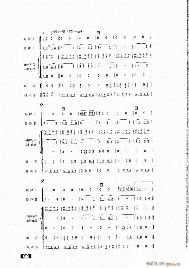 未知 《怎样建立小型军乐队51-104》简谱