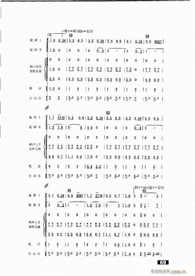 未知 《怎样建立小型军乐队51-104》简谱