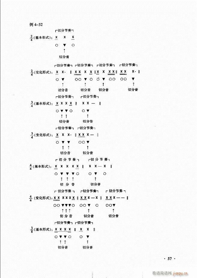 未知 《新音乐基础理论教程 （）目录前言1-60》简谱