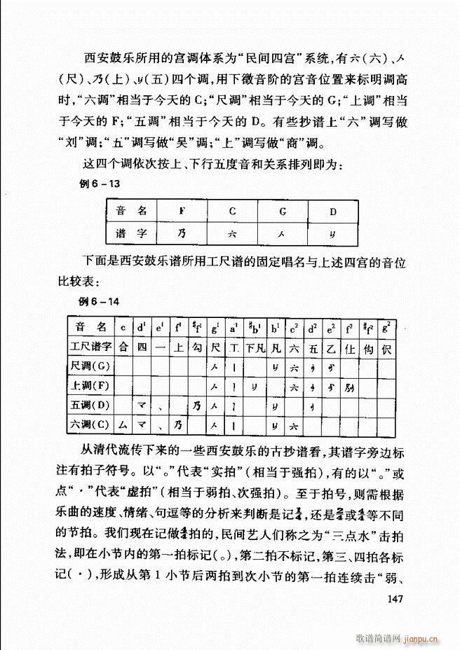 未知 《中国传统乐理基础教程 122-181》简谱