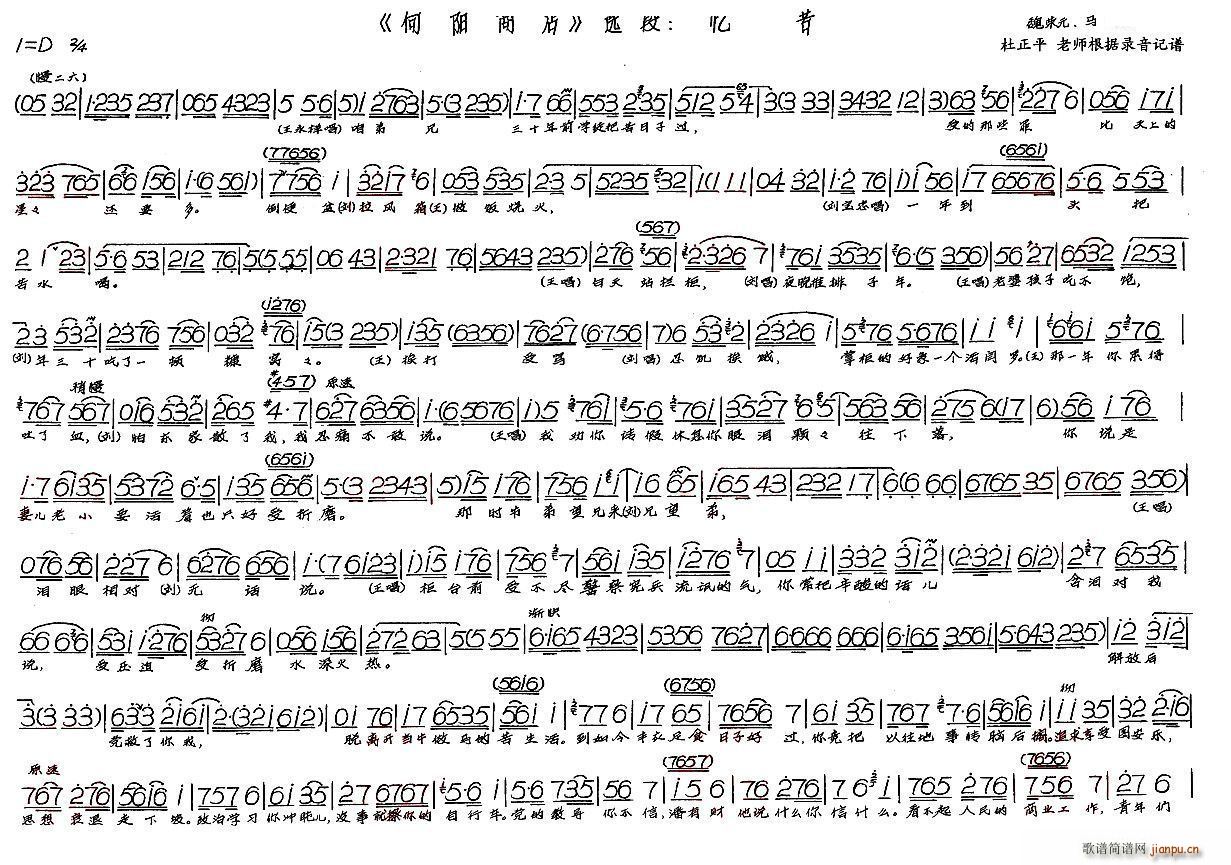 马泰 魏荣元 《向阳商店》简谱