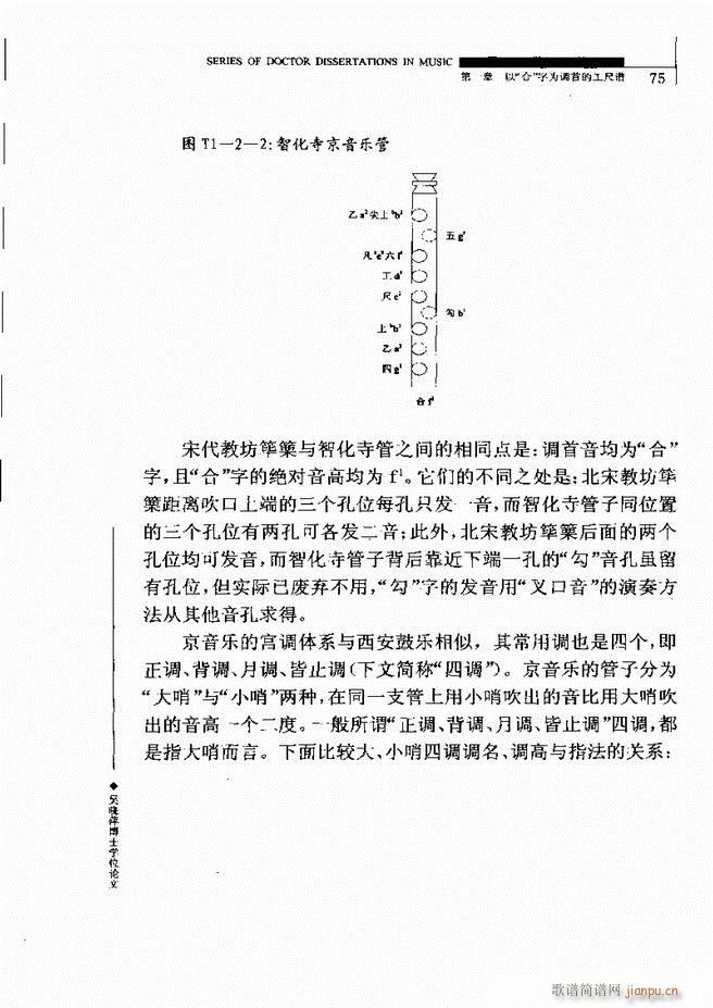 未知 《中国工尺谱研究 61-120》简谱