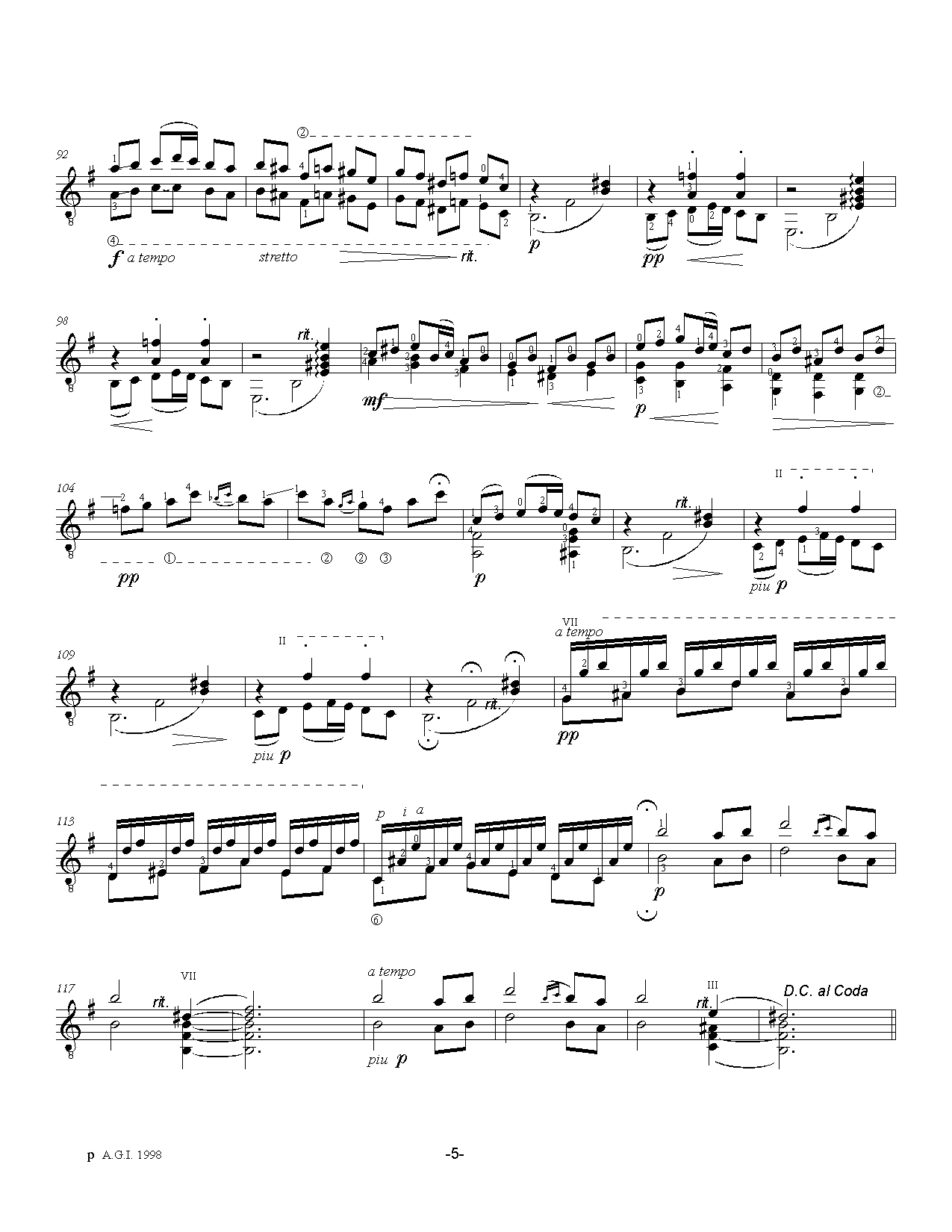 经典名曲   好饭换坏饭 《阿斯图里亚斯的传奇》简谱