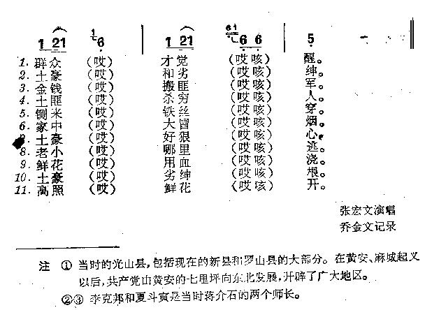 未知 《一九二九年》简谱