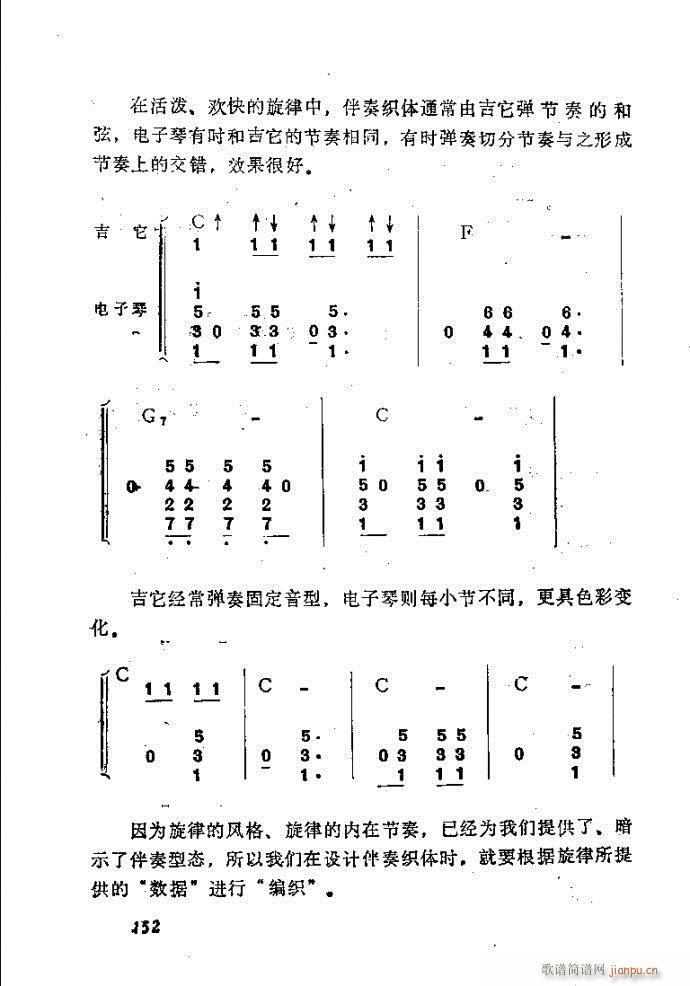 未知 《自然组合的小乐队配器指南121-160》简谱