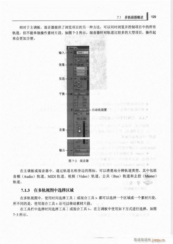 未知 《计算机音频处理技术121-192》简谱