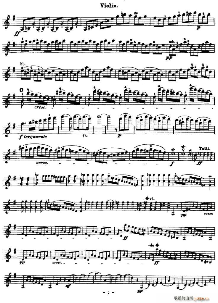 未知 《Concerto No.23 in G Major》简谱