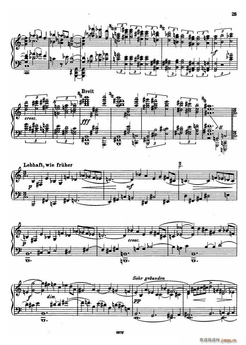 未知 《Hindemith - Sonata No 1 Sonata No 1 -》简谱