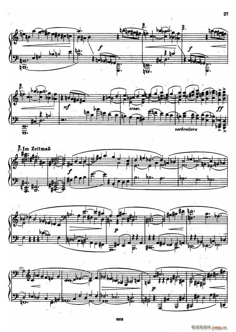 未知 《Hindemith - Sonata No 1 Sonata No 1 -》简谱