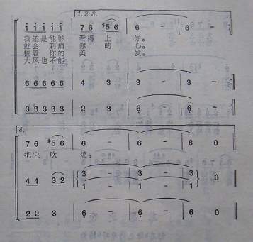 未知 《你送我一枝玫瑰花（女声无伴奏合唱）》简谱