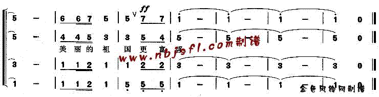 未知 《天山牧民把歌唱》简谱