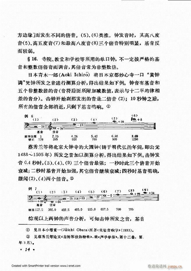 未知 《律学（第三次修订版）目录前言1-60》简谱