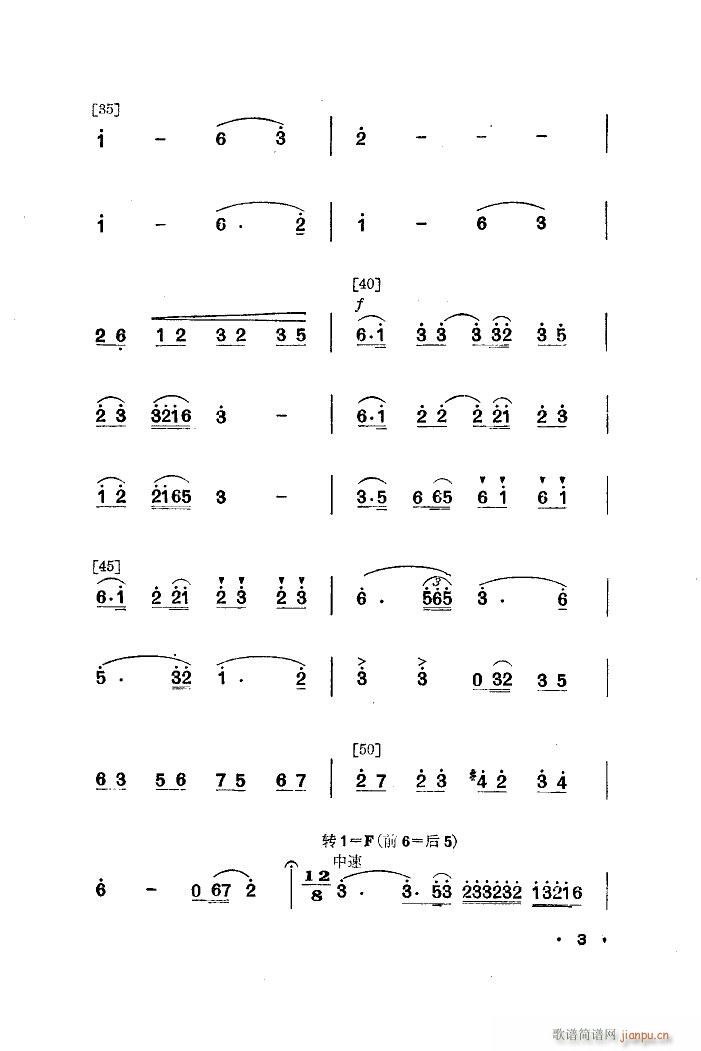 未知 《养猪姑娘（舞蹈音乐）》简谱