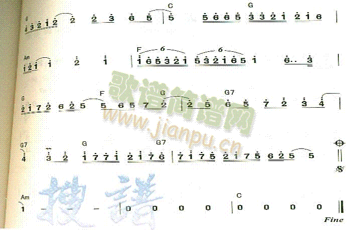 光良 《我想去个地方》简谱