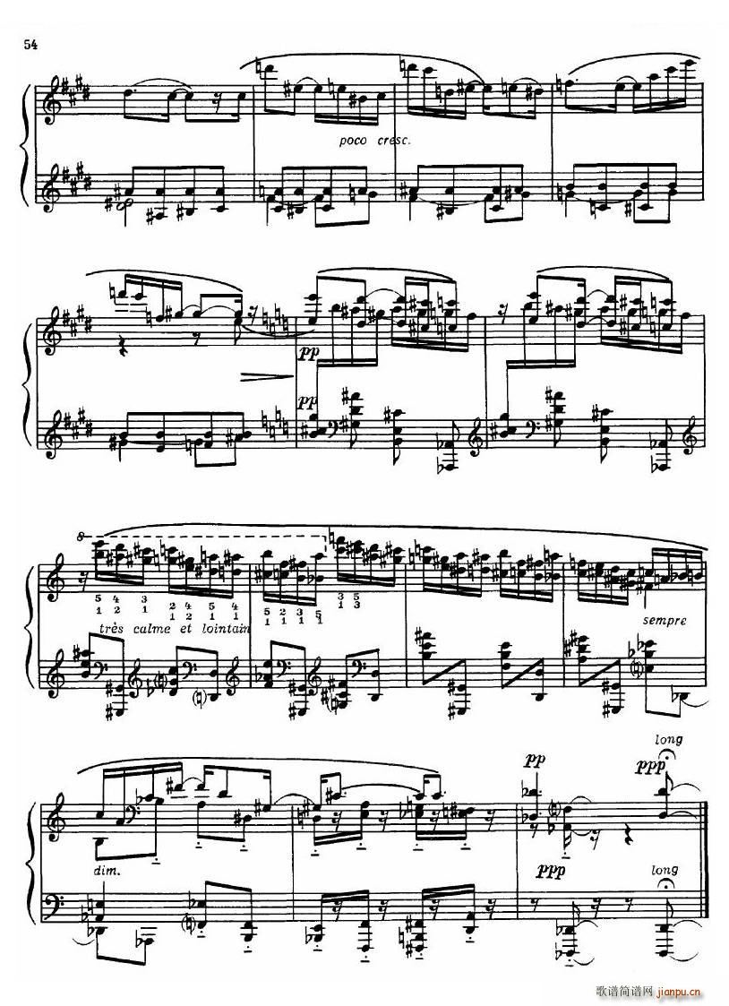 未知 《Dutilleux - Sonata Sonata -》简谱