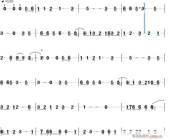 几个月前的 《把梦点亮》简谱