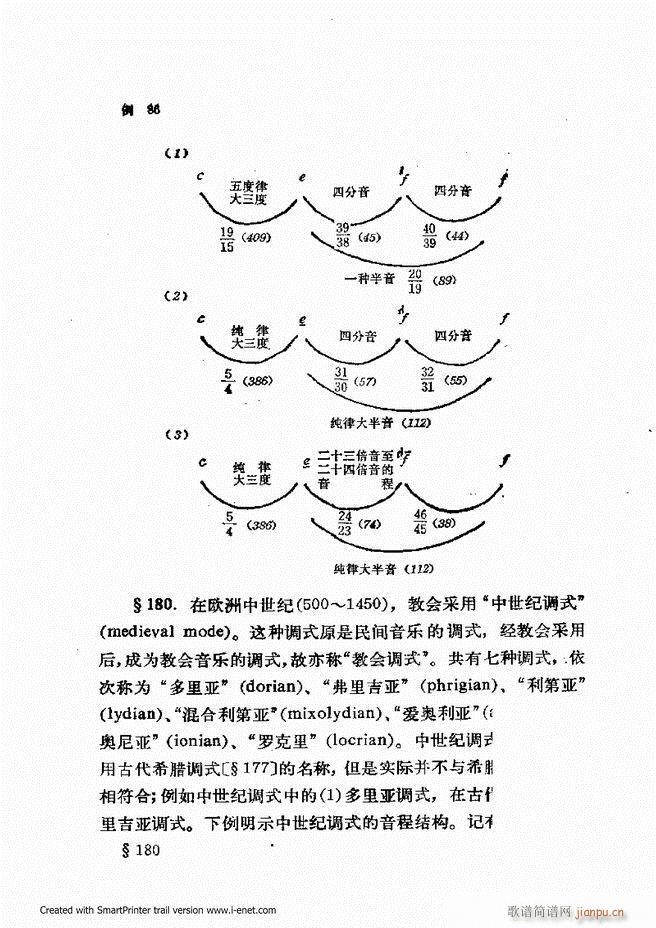 未知 《律学（第三次修订版）121-180》简谱