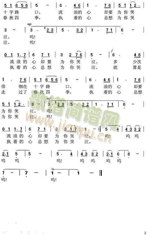 原创民歌 《我的江南水乡》简谱