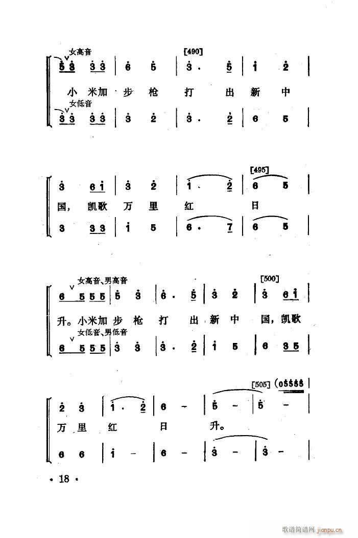 未知 《永不下岗（舞蹈音乐）》简谱