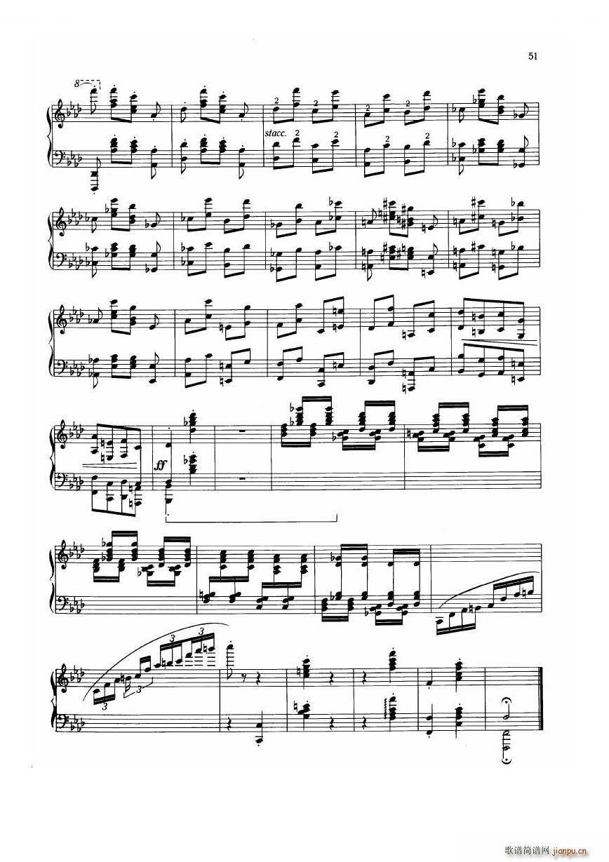 未知 《Dohnanyi Etude Op 28 - 6 6 -》简谱