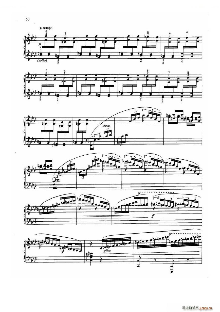 未知 《Dohnanyi Etude Op 28 - 6 6 -》简谱