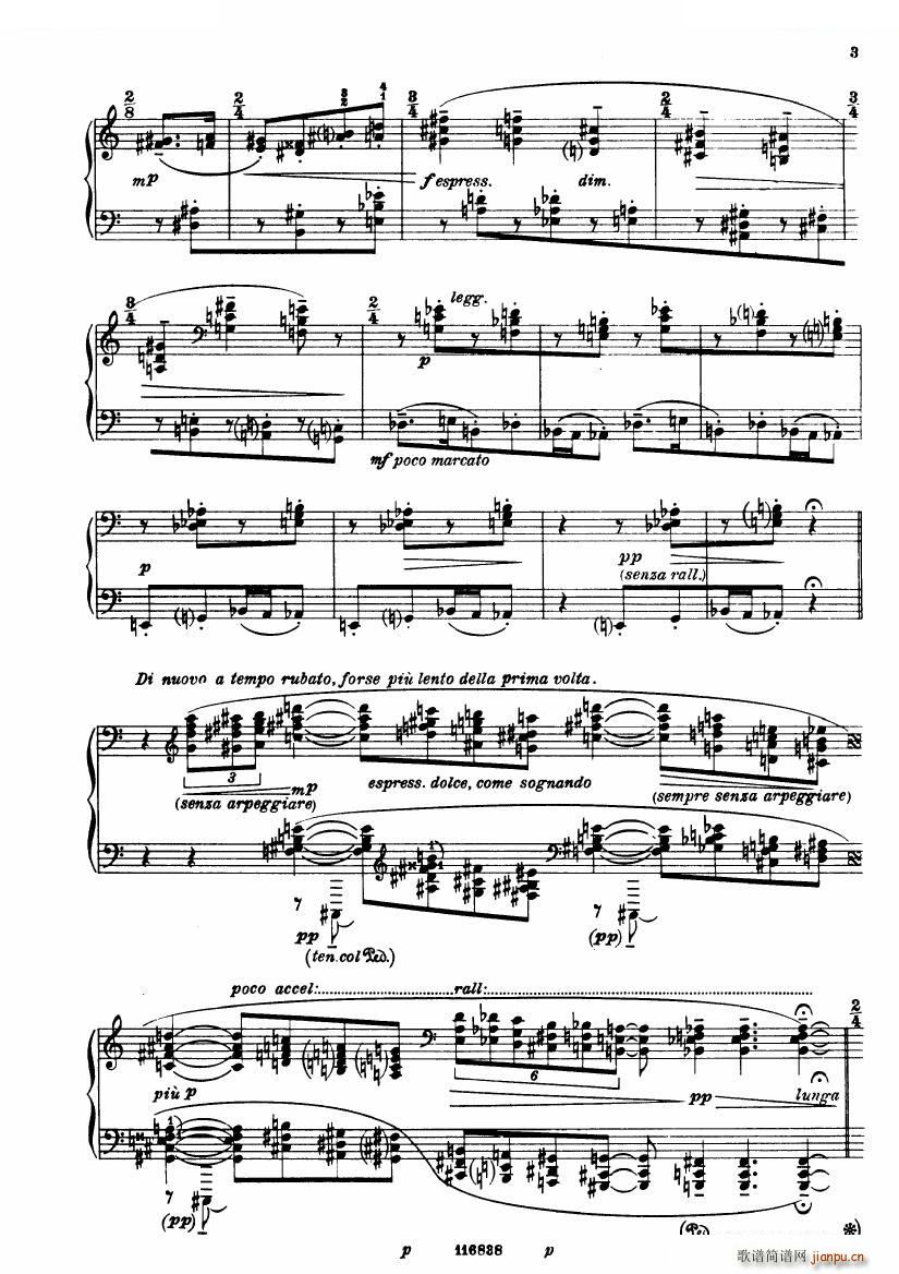 未知 《Casella - Sonatina (piano) Sonatina (piano) -》简谱