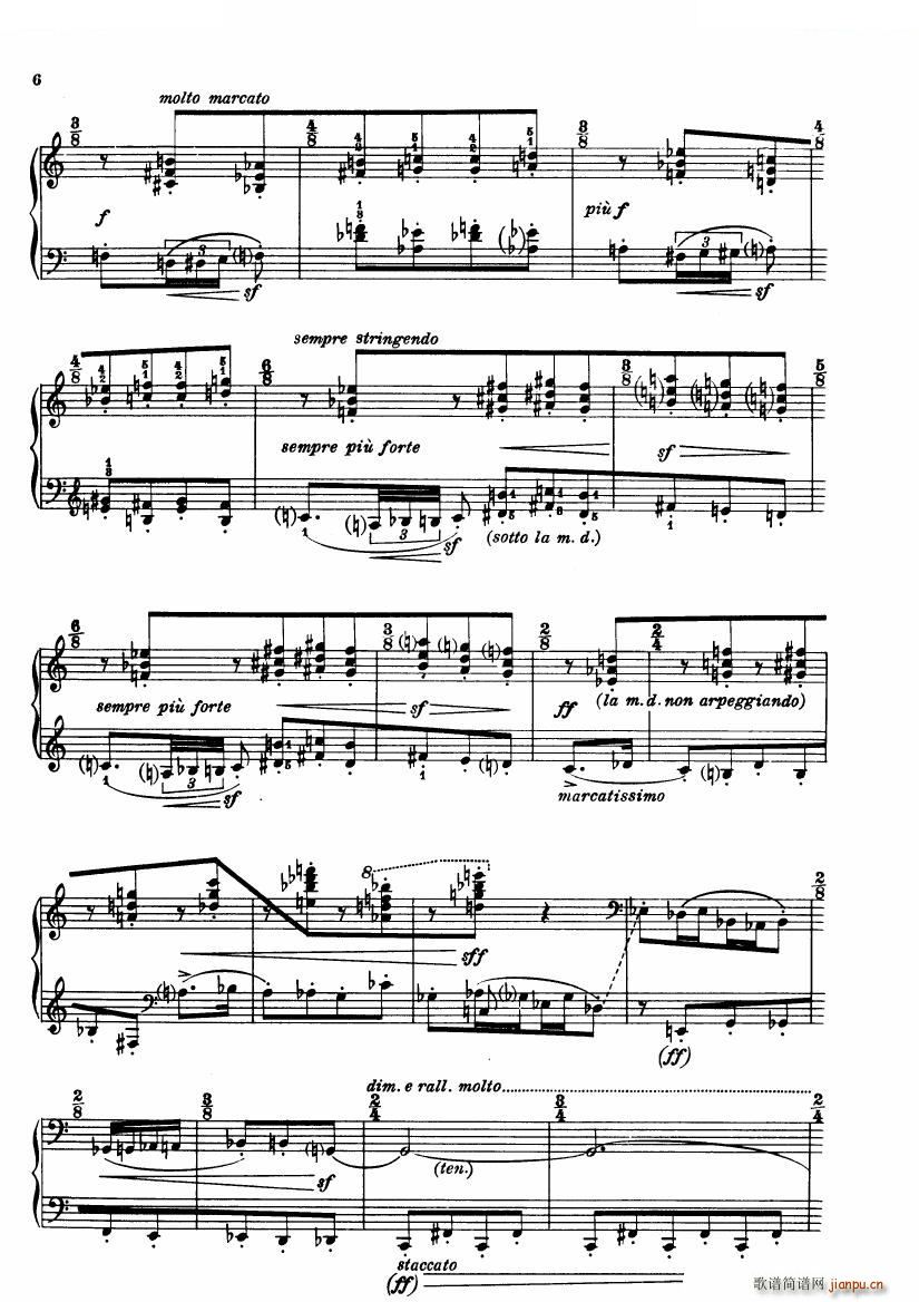 未知 《Casella - Sonatina (piano) Sonatina (piano) -》简谱