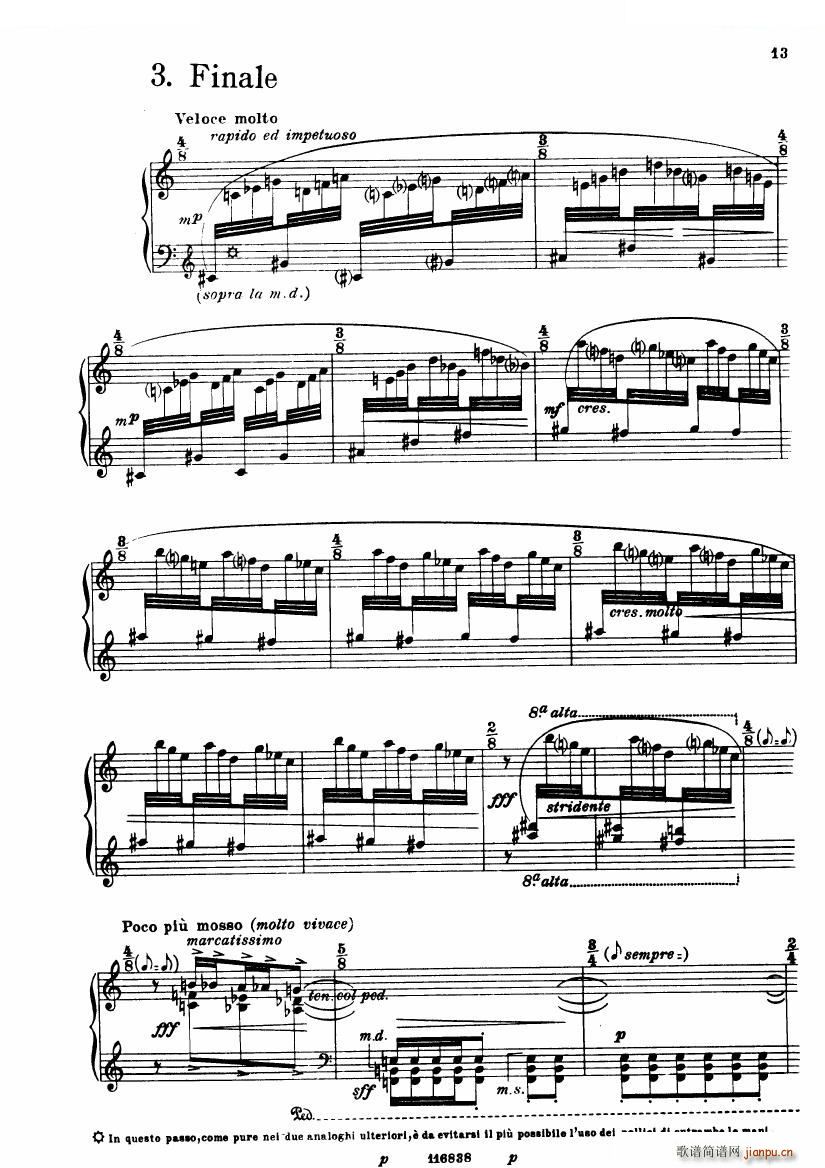 未知 《Casella - Sonatina (piano) Sonatina (piano) -》简谱