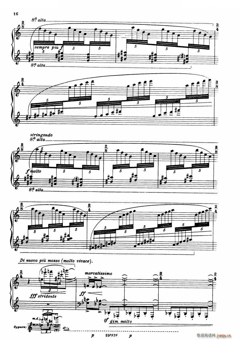 未知 《Casella - Sonatina (piano) Sonatina (piano) -》简谱